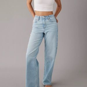 American Eagle Outfitters Sky Blue High Rise Jeans